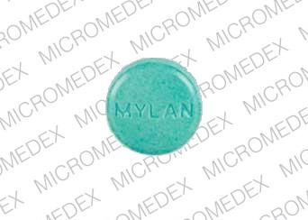 Hydrochlorothiazide and triamterene 25 mg / 37.5 mg TH 1 MYLAN Back