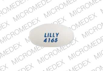 Evista 60 mg LILLY 4165 Front