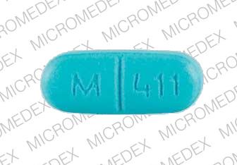 Verapamil hydrochloride extended-release 240 mg M 411 Front