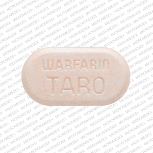 Warfarin sodium 5 mg 5 WARFARIN TARO Front