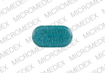 Warfarin sodium 6 mg 6 WARFARIN TARO Back