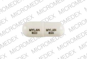 Hydrochlorothiazide 12.5 mg MYLAN 810 MYLAN 810 Front