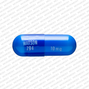 Dicyclomine hydrochloride 10 mg WATSON 794 10 mg Front