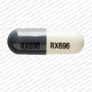 Minocycline hydrochloride 100 mg RX696 RX696 Front