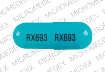 Clindamycin hydrochloride 300 mg RX693 RX693 Front