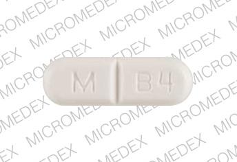 Pill M B4 10 10 10 White Elliptical/Oval is Buspirone Hydrochloride