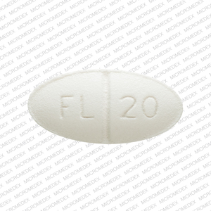 Pill G FL 20 White Oval is Fluoxetine Hydrochloride