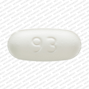 Nabumetone 500 mg 93 15 Front