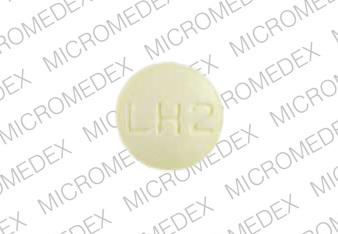 Hydrochlorothiazide and lisinopril 12.5 mg / 20 mg M LH2 Front