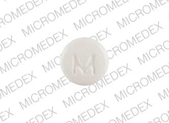 M T7 Pill Images White Round