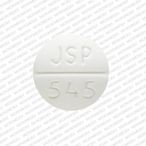Digoxin 250 mcg (0.25 mg) JSP 545 Front