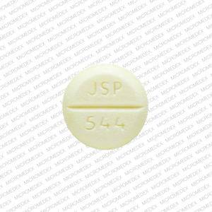 Digoxin 125 mcg (0.125 mg) JSP 544 Front