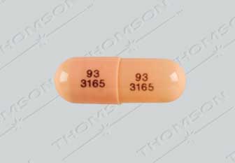 Pill 93 3165 93 3165 Pink Capsule/Oblong is Minocycline Hydrochloride