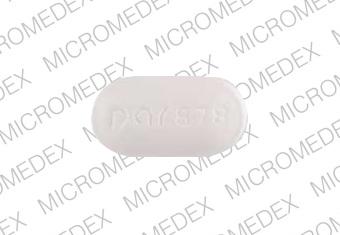 Pill par 878 White Elliptical/Oval is Paroxetine Hydrochloride