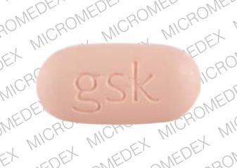 Pill gsk 4/1000 Pink Oval is Avandamet
