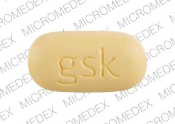 Pill gsk 2/1000 Yellow Oval is Avandamet
