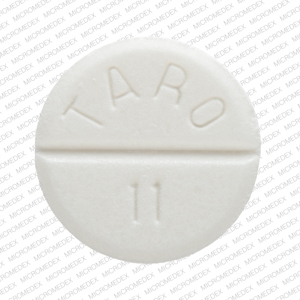 Carbamazepine 200 mg TARO 11 Front