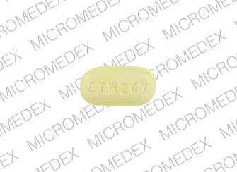 Pill 2 mg ETH267 Yellow Elliptical/Oval is Doxazosin Mesylate