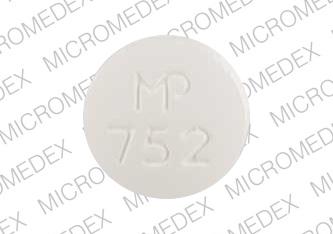 Metformin hydrochloride 850 mg MP 752 Front