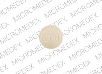Pill 432 ETH Yellow Round is Ethedent (Chewable)