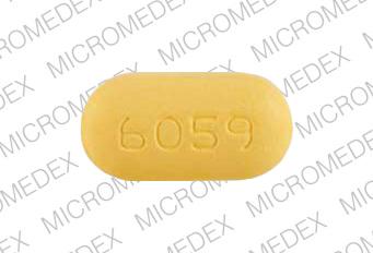Glyburide and metformin hydrochloride 5 mg / 500 mg 6059 Front