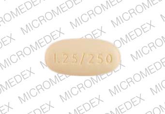 Glyburide and metformin hydrochloride 1.25 mg / 250 mg Logo 5710 1.25/250 Front