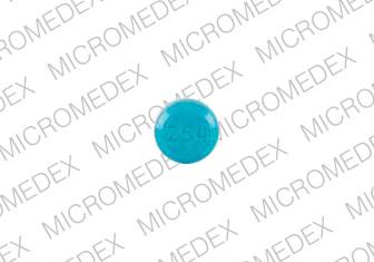 Pill WATSON 254 Blue Round is Tri-norinyl