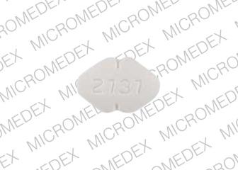Pill 10 2737 White Four-sided is Fosinopril Sodium