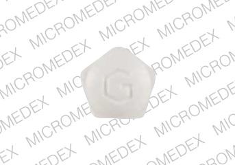 Pill G 0.5 White Five-sided is Alprazolam Extended-Release