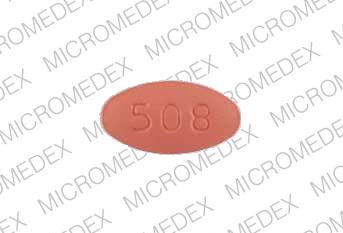 Pill 508 Pink Oval is Citalopram Hydrobromide