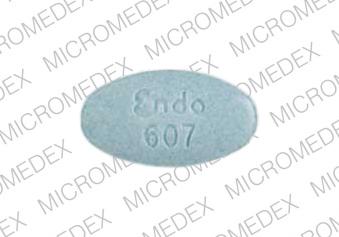 Carbidopa and levodopa 25 mg / 250 mg Endo 607 Front