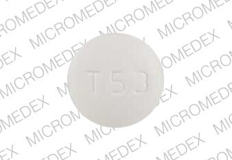 Acetazolamide 250 mg T 53 Front