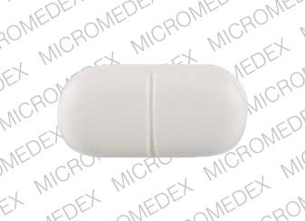 Acetaminophen and hydrocodone bitartrate 500 mg / 5 mg M357 Back