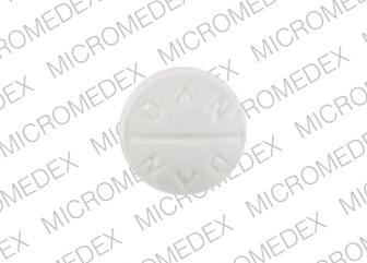 Quinidine sulfate 200 mg 5438 DAN DAN Back