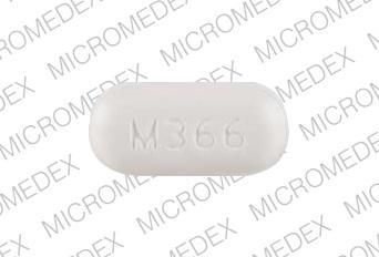 Acetaminophen and hydrocodone bitartrate 325 mg / 7.5 mg M366 Front