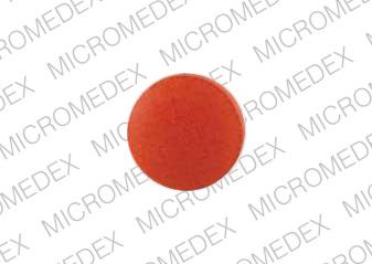 Pill A 243 Brown Round is Quinapril Hydrochloride