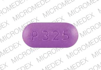 Balacet 325 mg / 100 mg P 325 Front