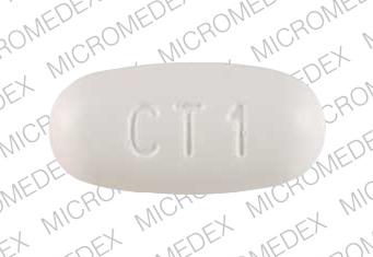 Pill CT 1 is Zyflo 600 mg