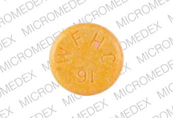 Pill WFHC 91 is Equagesic 325 MG-200 MG