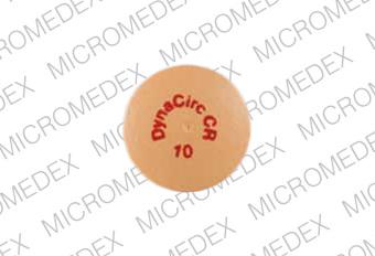 Dynacirc CR 10 mg DynaCirc CR 10 Front