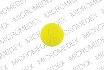 Pill MP 12 Yellow Round is Thioridazine Hydrochloride