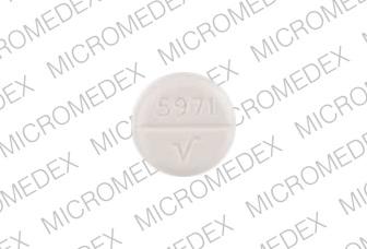 Trihexyphenidyl hydrochloride 2 mg 5971 V Front