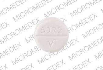 Trihexyphenidyl hydrochloride 5 mg 5972 V Front
