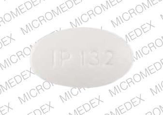 Pill IP 132 600 White Oval is Ibuprofen