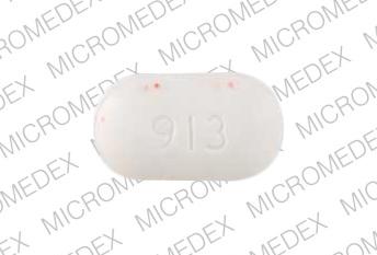 Norco 325 mg / 5 mg WATSON 913 Back
