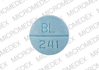 Corgard 80 mg CORGARD 80 BL 241 Back