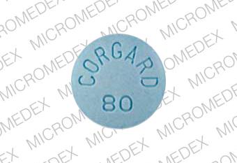 Corgard 80 mg CORGARD 80 BL 241 Front