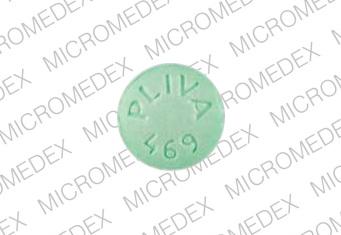 Propranolol hydrochloride 40 mg PLIVA 469 Front