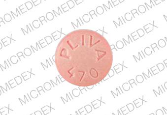 Propranolol hydrochloride 60 mg PLIVA 470 Front