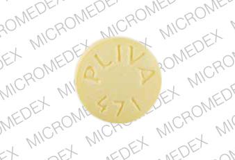 Propranolol hydrochloride 80 mg PLIVA 471 Front